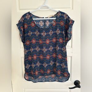 Pink Rose Women's Top large